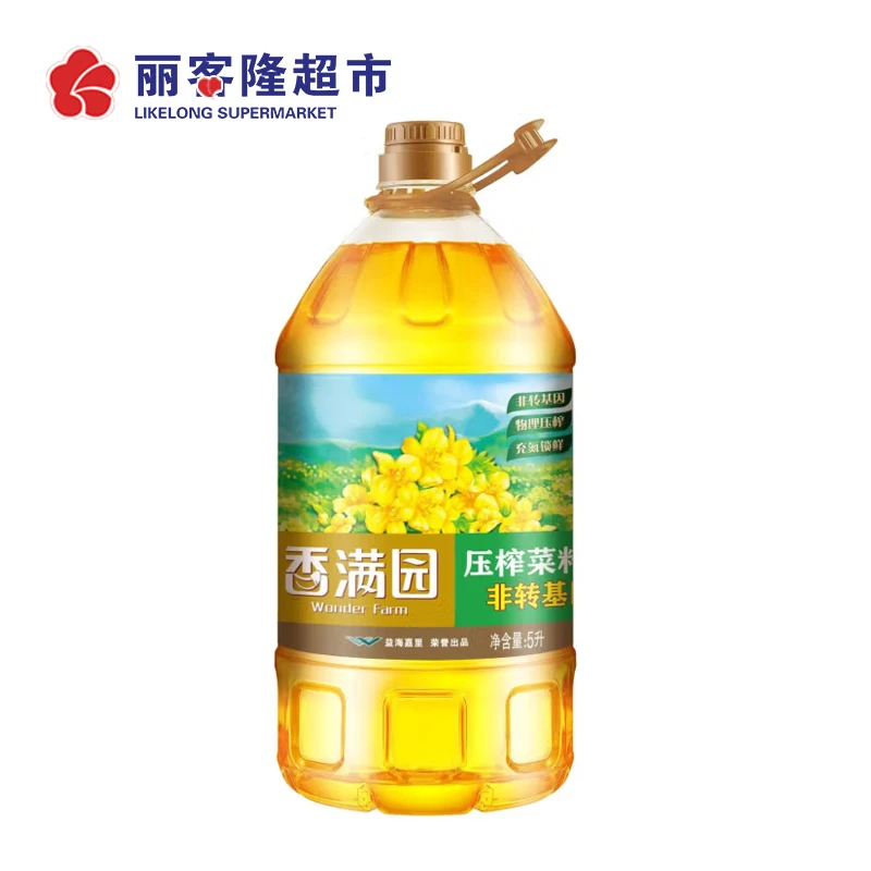 香满园压榨菜籽油5L（非转）