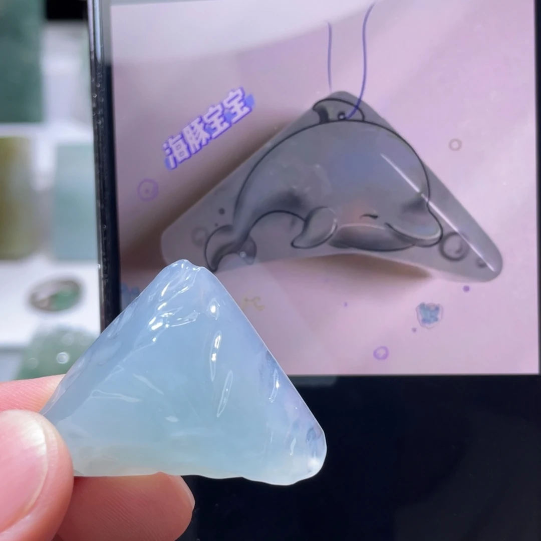 定制翡翠未镶嵌包工