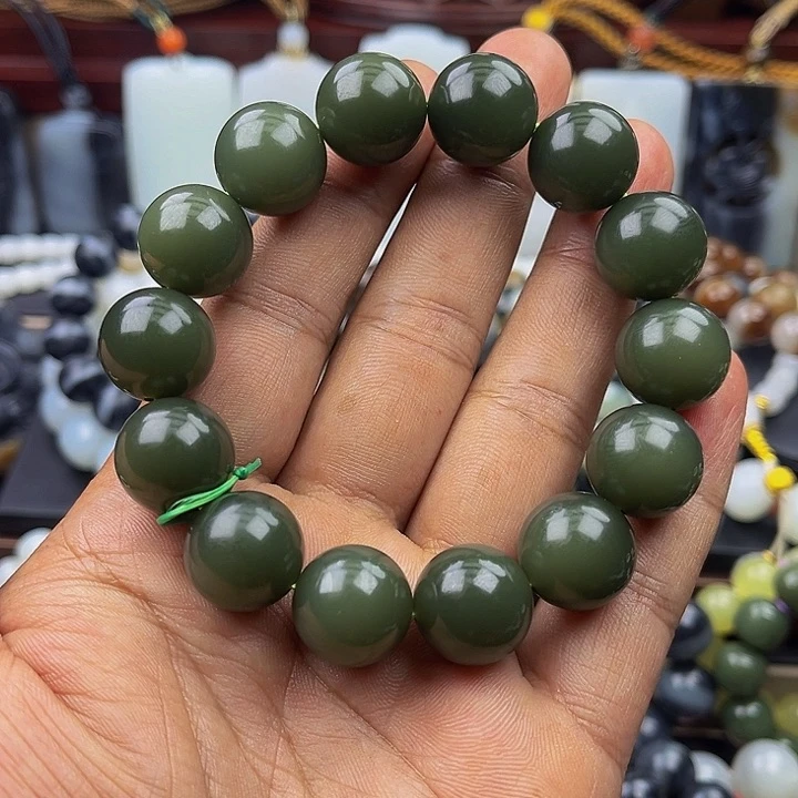 未镶嵌手串和田玉醉**觞