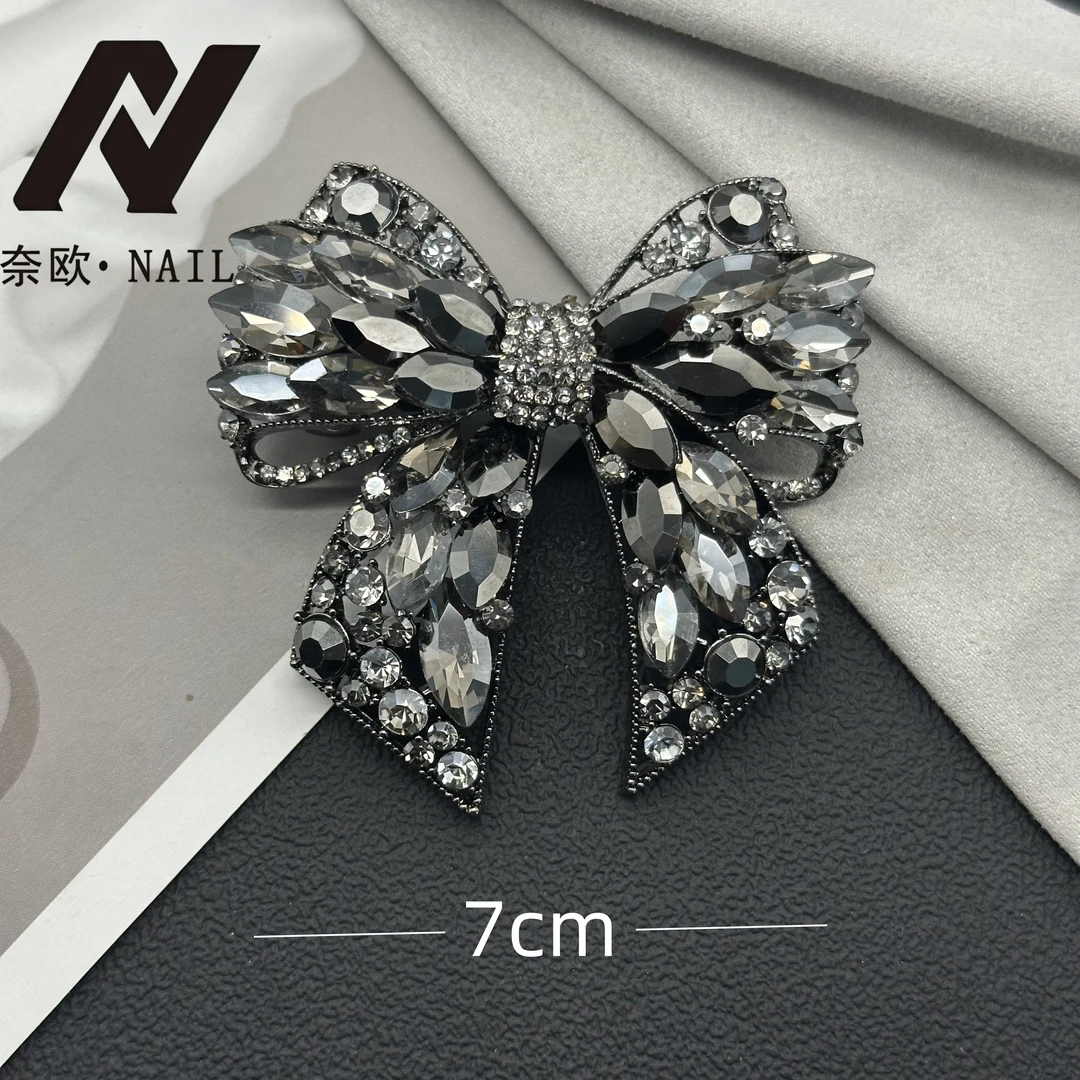 【NAIL·奈欧】设计师系列6055大弹簧夹蝴蝶时尚百搭