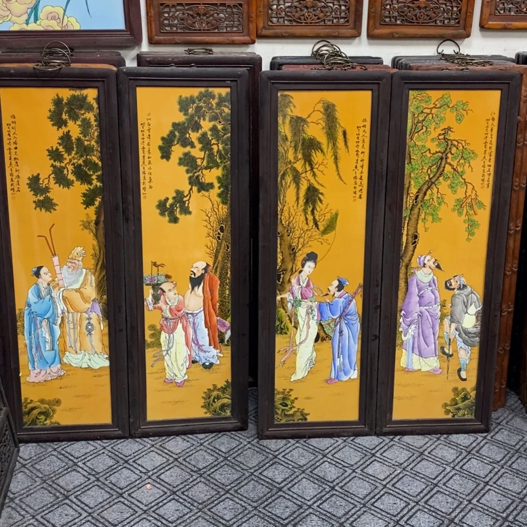 永***待瓷120*160 景德镇瓷板画柴窑烧制