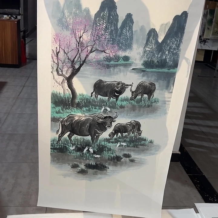 国画精品国画手绘作品