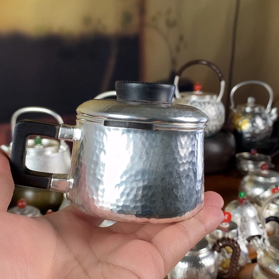 小***杰手工制作紫铜壶工艺