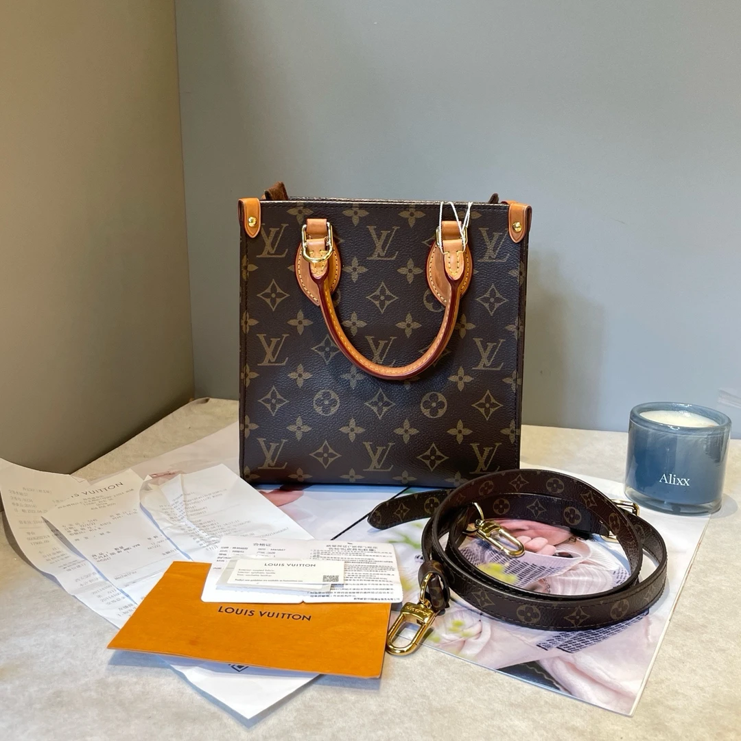 95新 LouisVuitton/路易威登 琴谱 Sac Plat bb 21*22