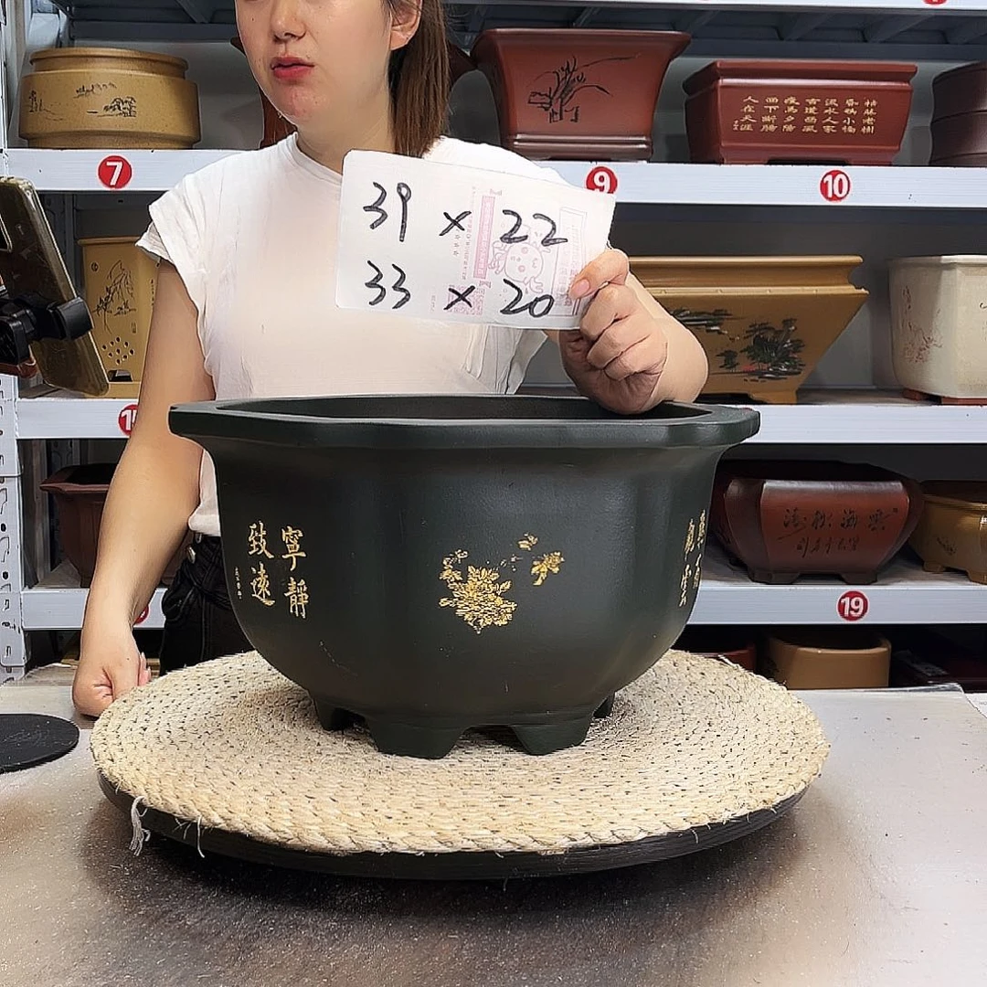 紫砂花盆紫砂花盆