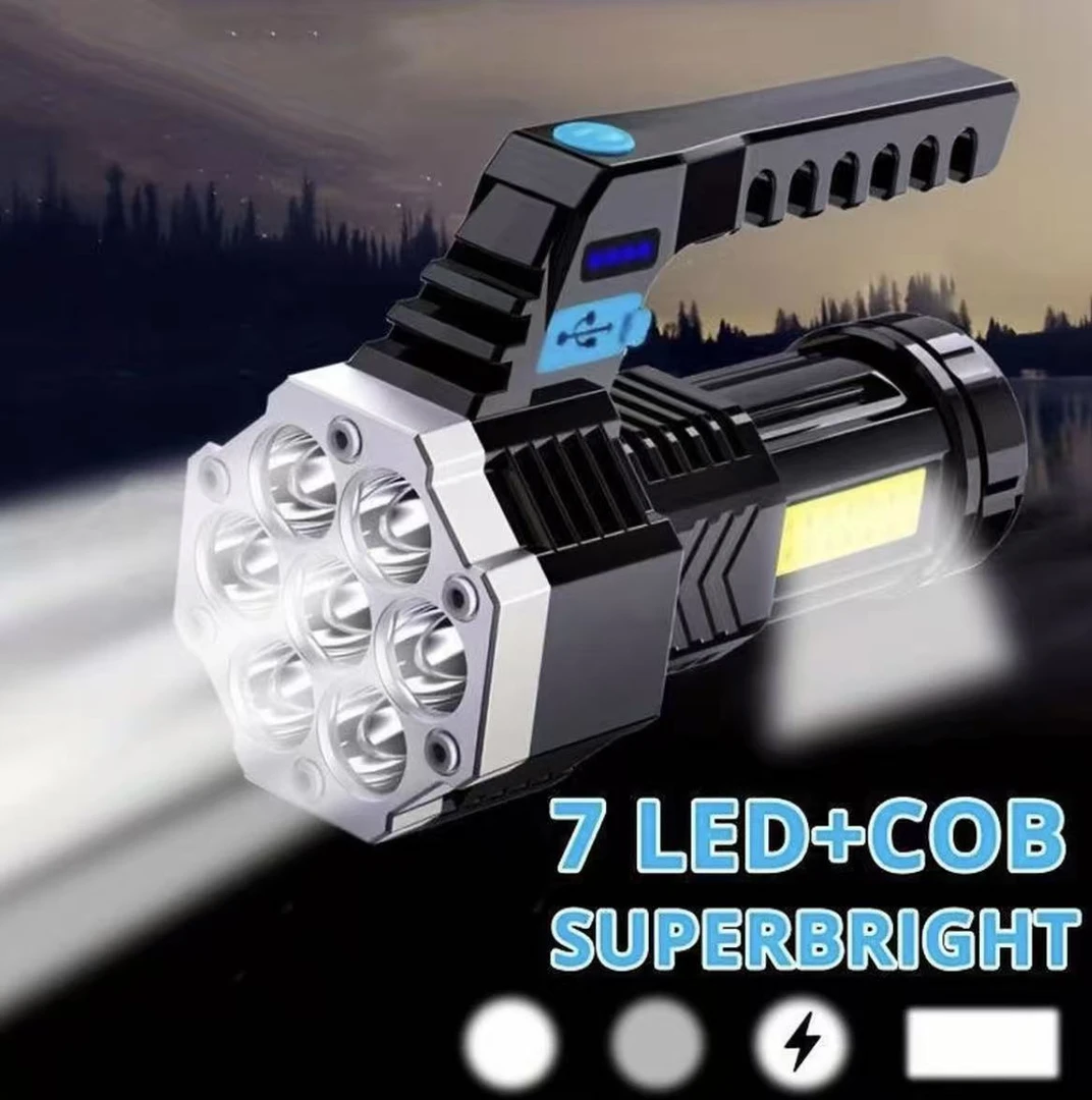 7LED手提探照灯.