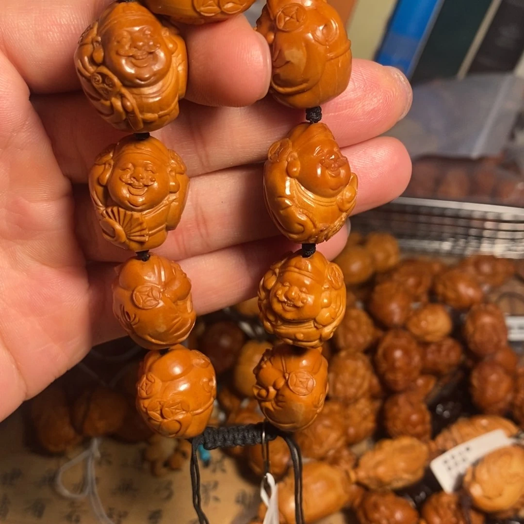 橄榄核手串/手链地主财神