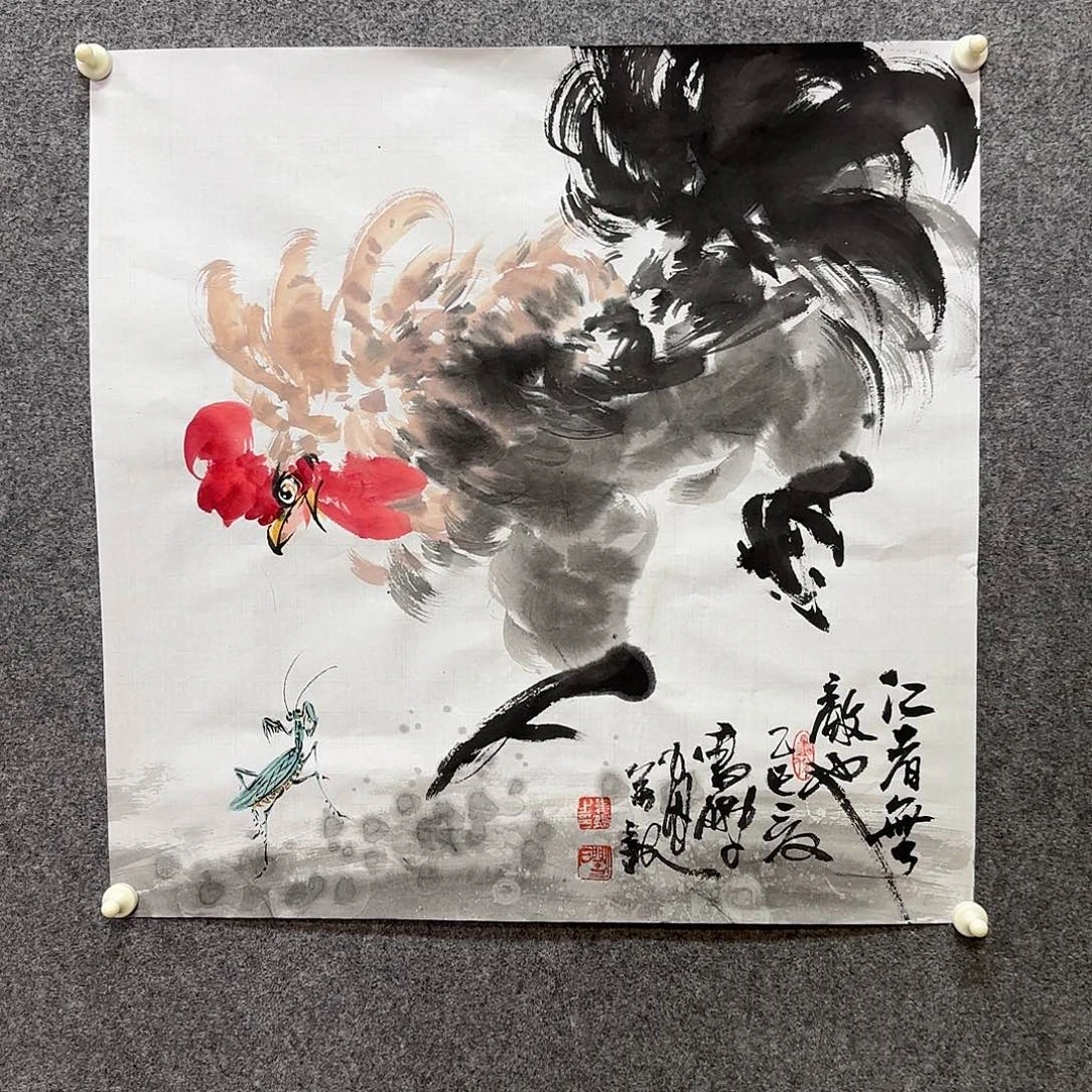 国画娄鹏老师手绘作品