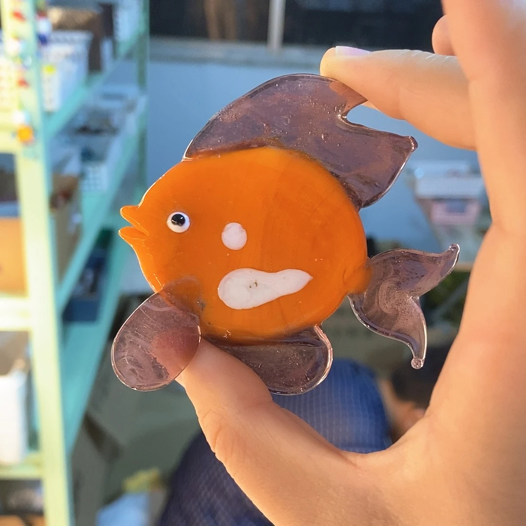 琉璃手工艺品?*食鱼儿