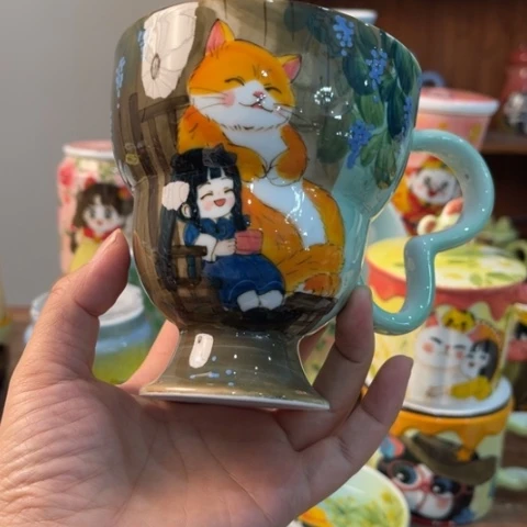 炉景德镇釉下手绘陶瓷