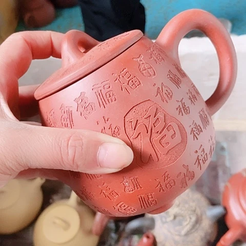 茶杯紫砂宜兴紫砂壶全手工制作