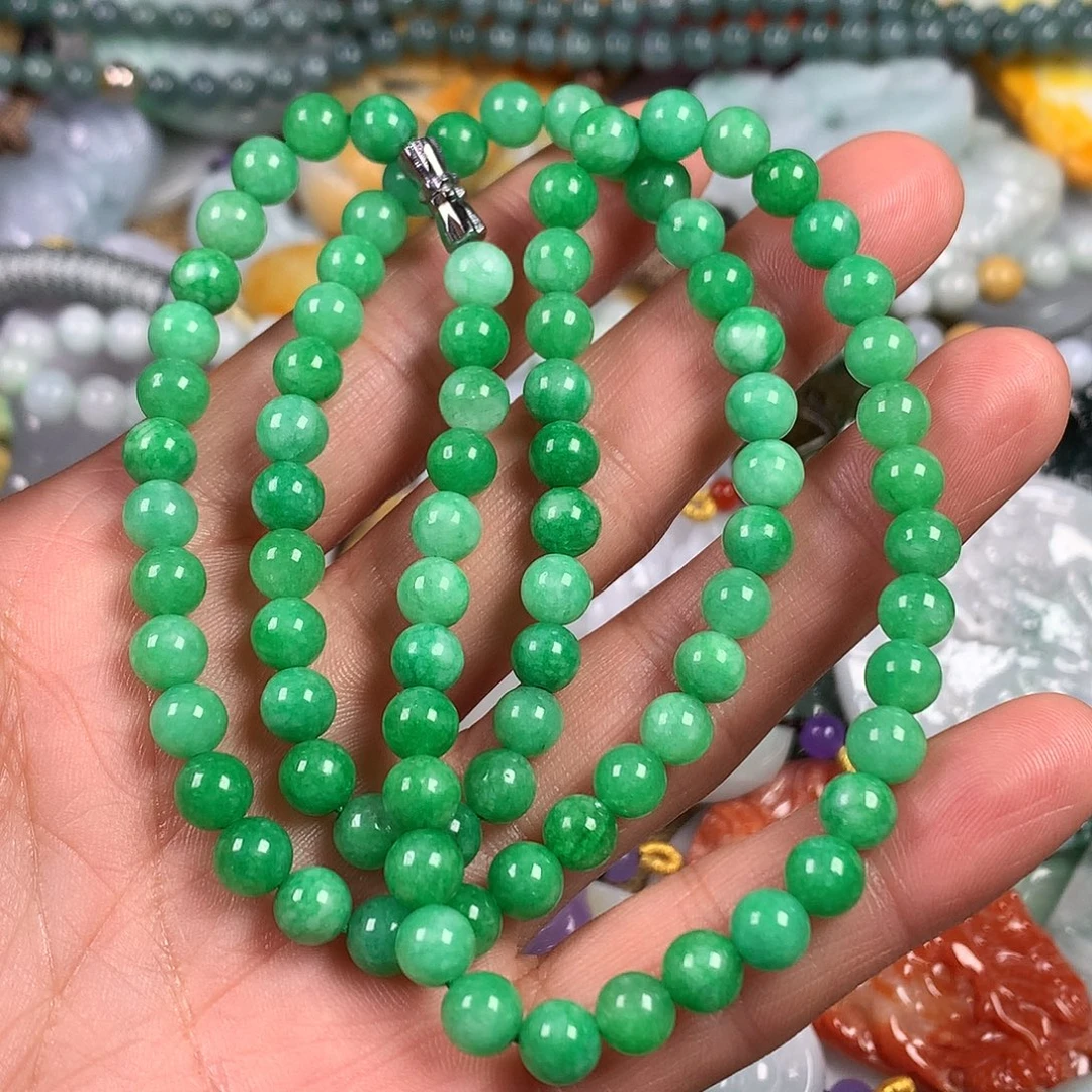 翡翠未镶嵌颈饰天然翡翠