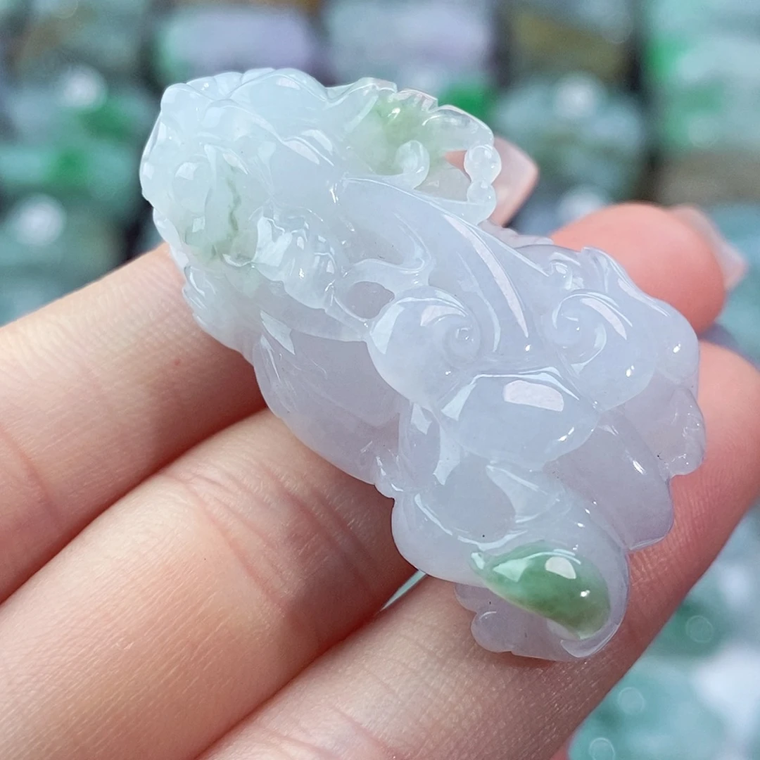 颈饰未镶嵌翡翠天然