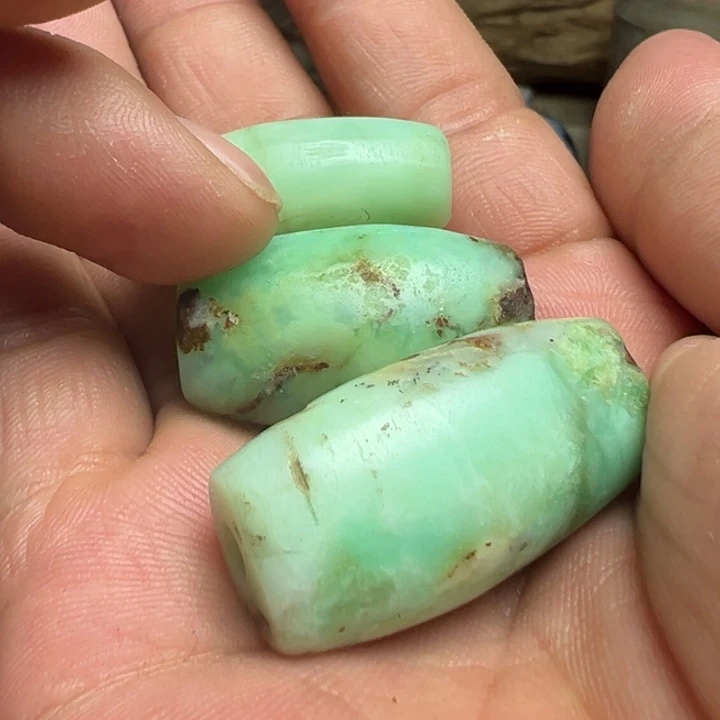 和田玉（糖玉）挂件未镶嵌金***祥