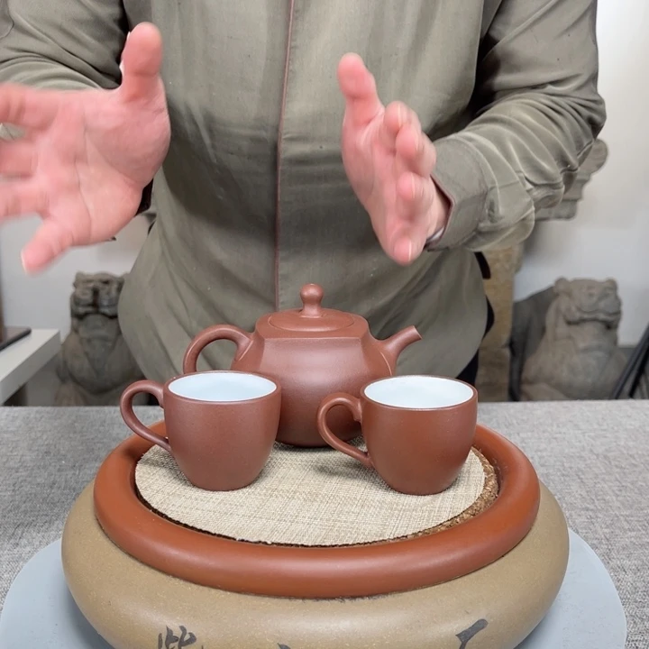 紫砂茶壶四号井底槽清，280毫升