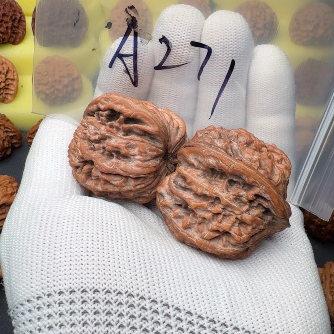 无***为吊坠文玩核桃一代楼全品42