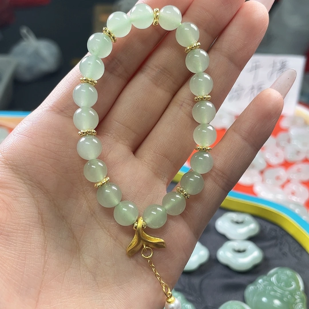 石英质玉合金手链