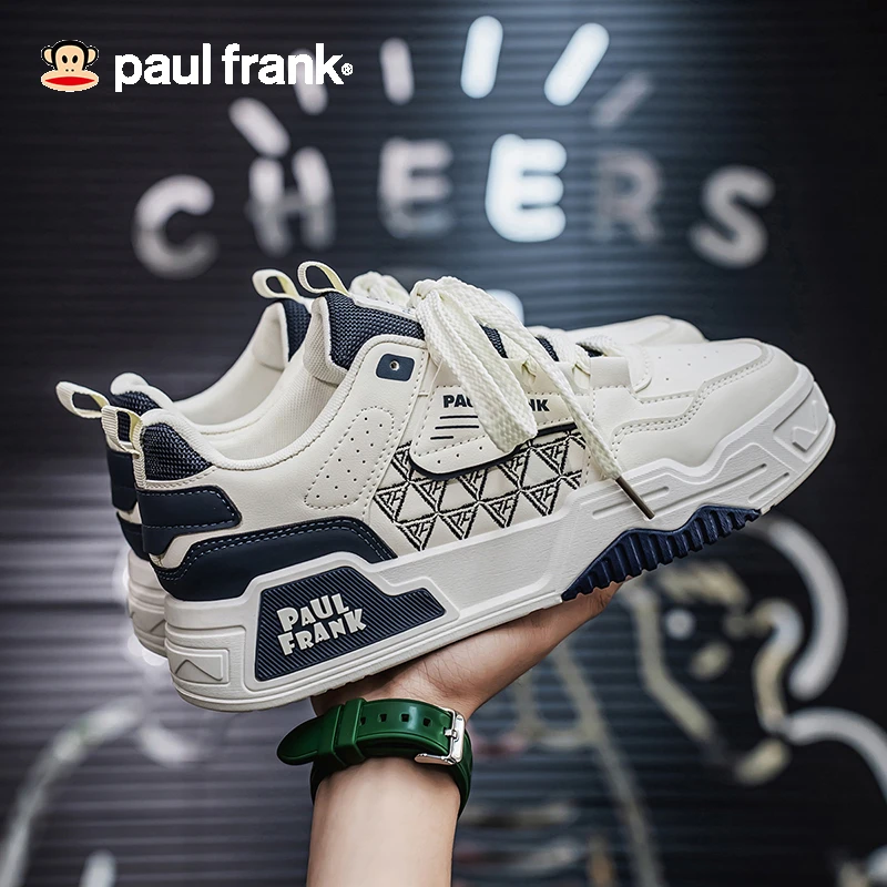 大嘴猴秋季新款学生休闲经典百搭拼接潮流时尚百搭青少年运动板鞋