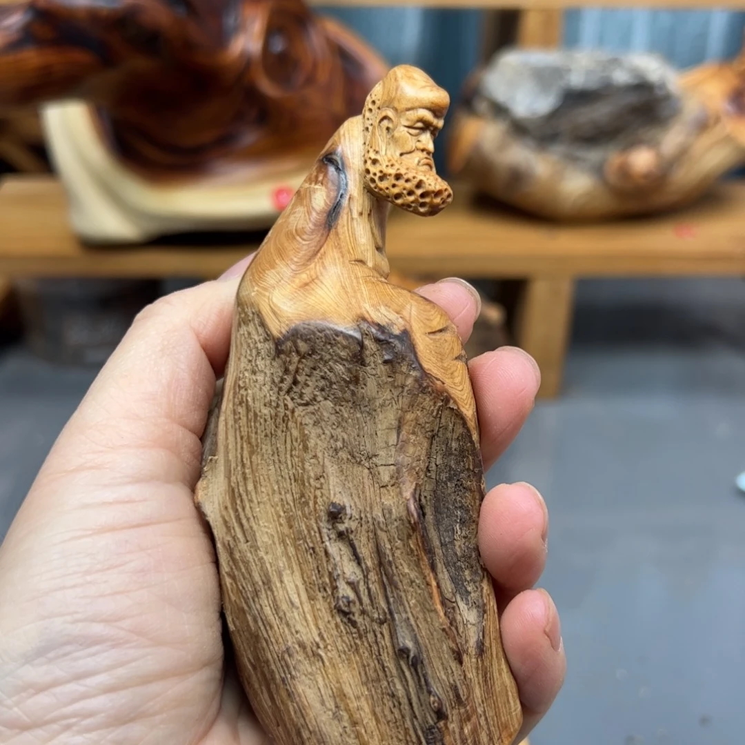 柏木崖柏木摆件手把件2