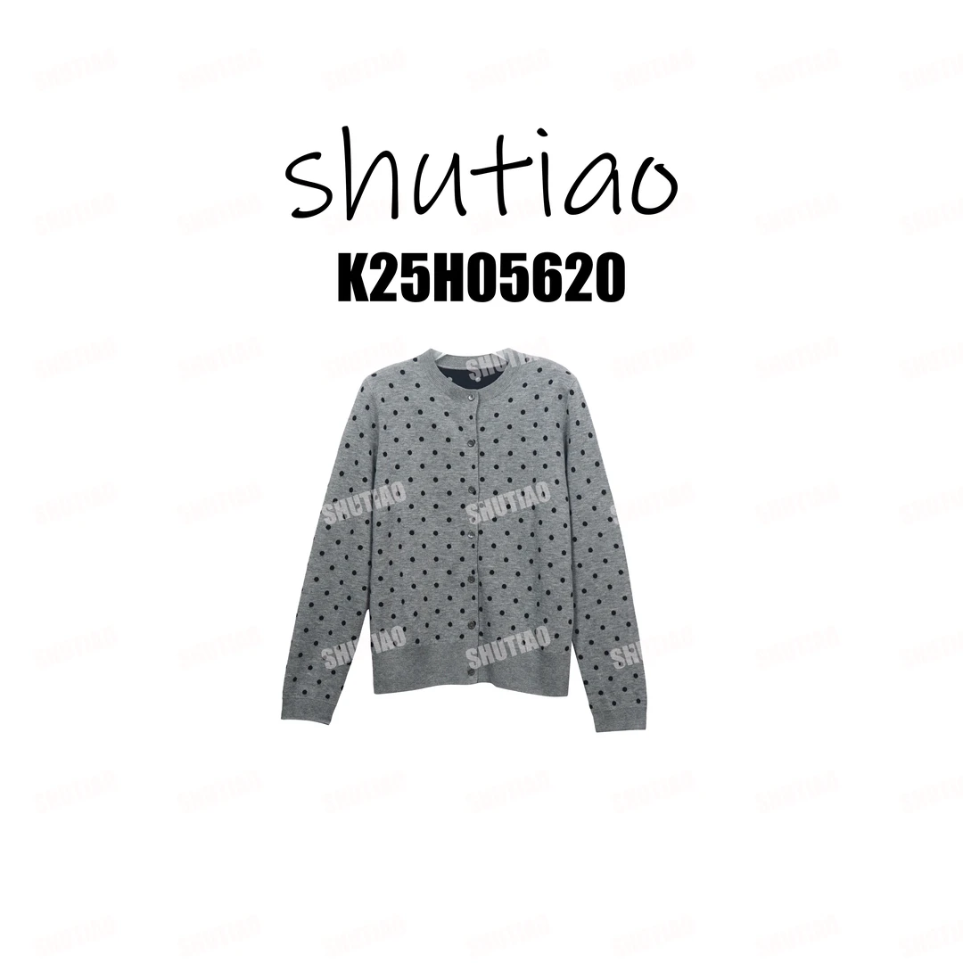 【SHUTIAO】2025秋冬：新款小众设计款开衫K25H05620