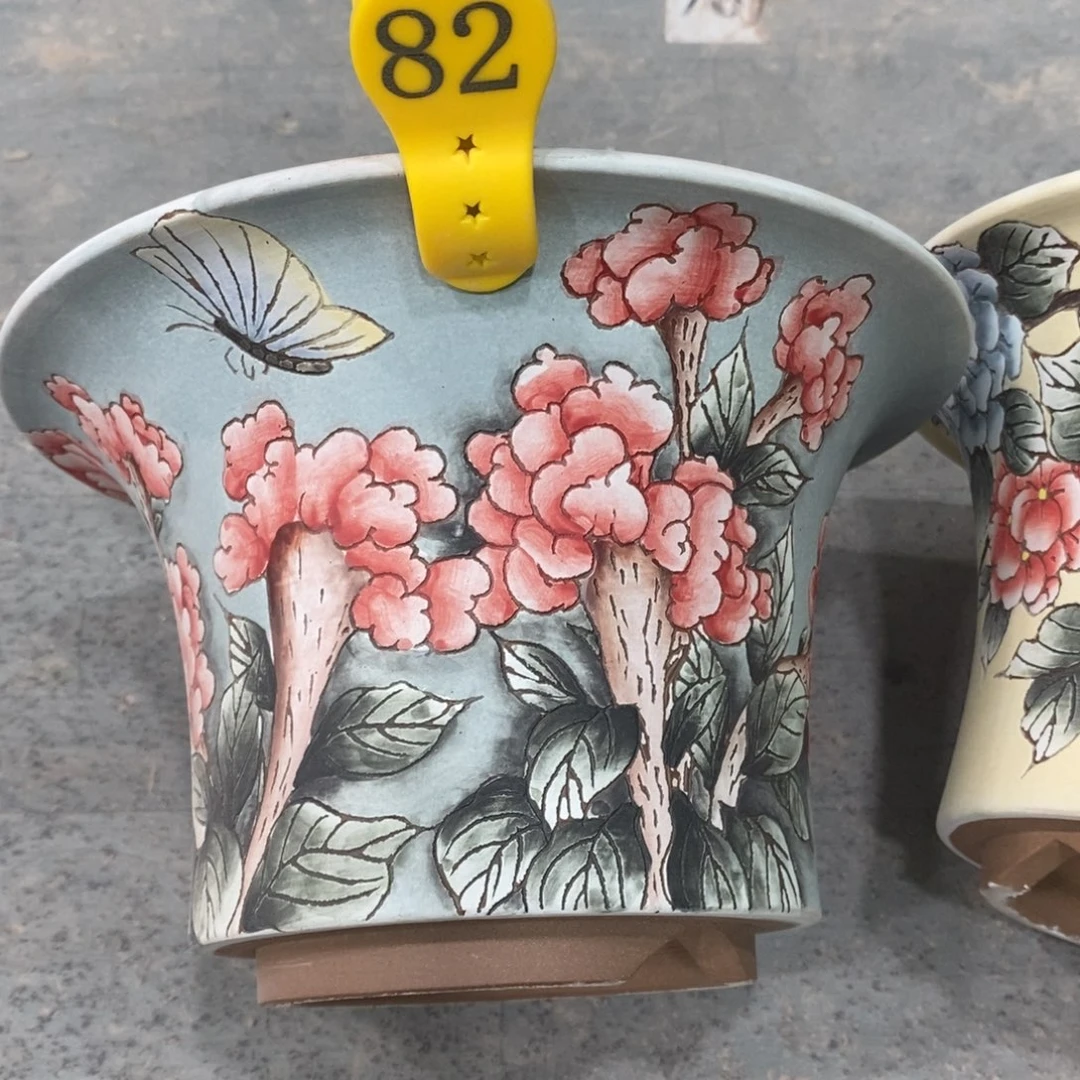 小***球紫砂花盆水晶花盆82