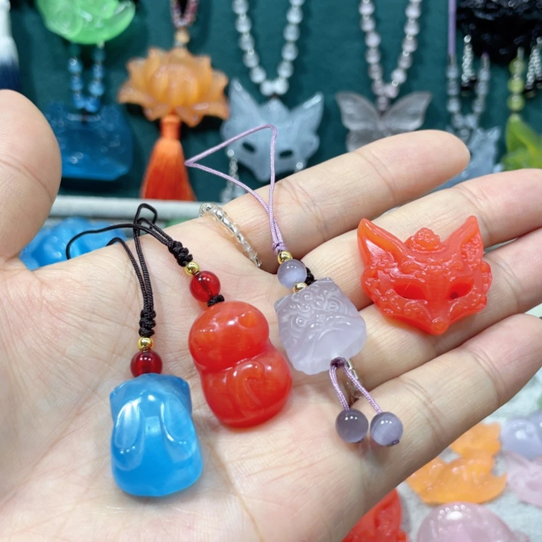 【闪购商品】未镶嵌岫玉颈饰8任选一个