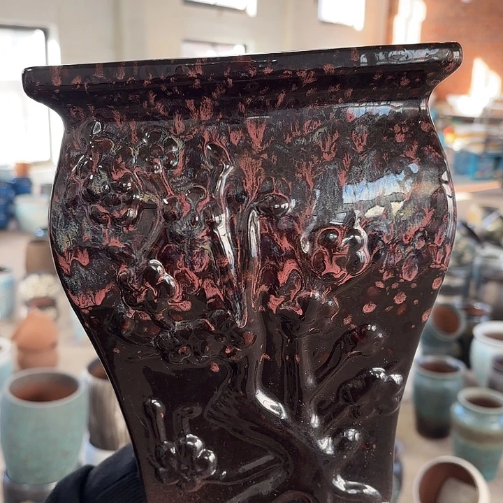 正品高25口20花盆