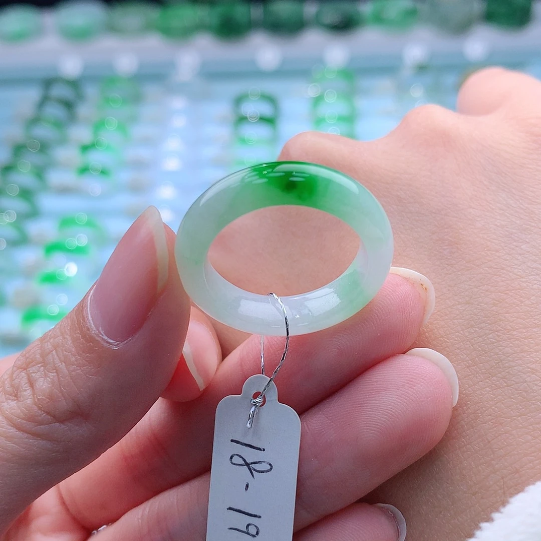 未镶嵌戒指翡翠A货缅甸翡翠