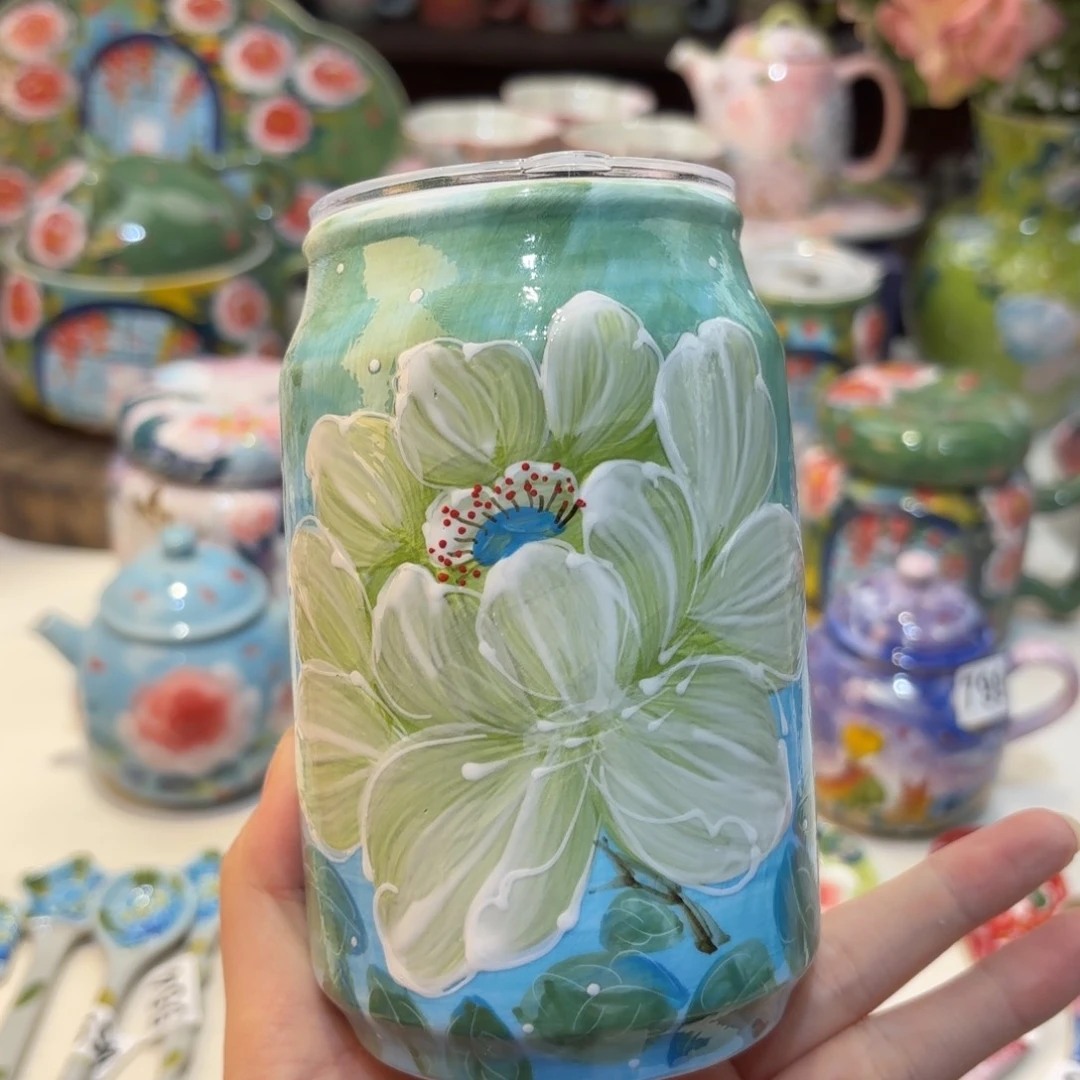 ❀****?景德镇手绘高温釉下彩陶瓷茶具