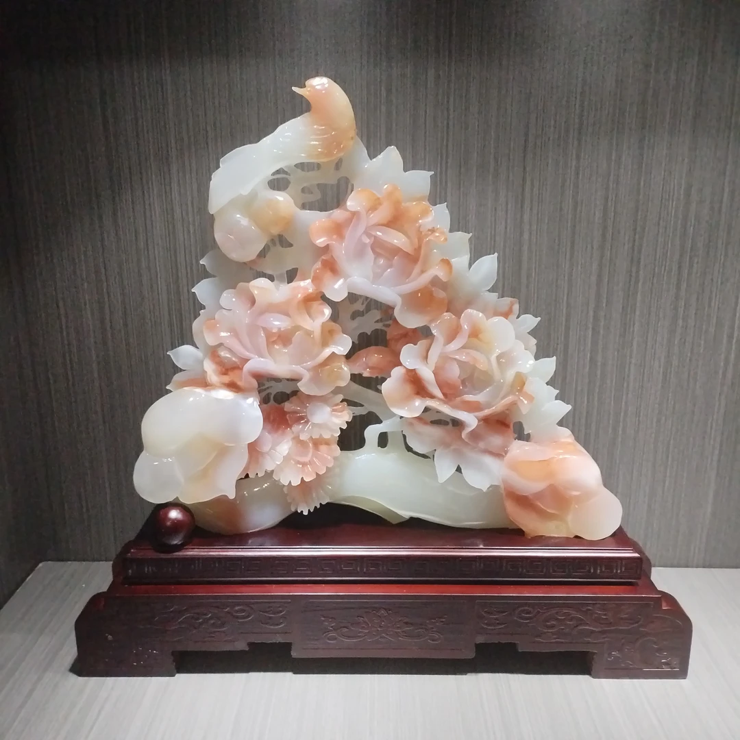 6166富贵如意纯手工新中式公司开业乔迁送礼佳品创意摆件