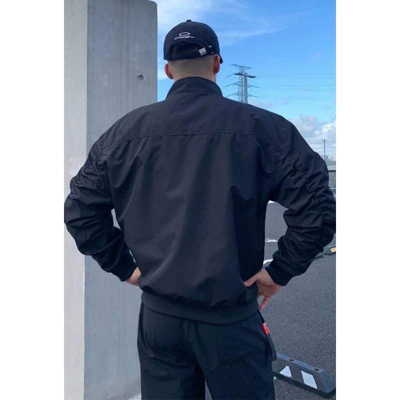 三防教练飞行夹克外套男款高级感痞帅cleanfit美式短款立领棒球服