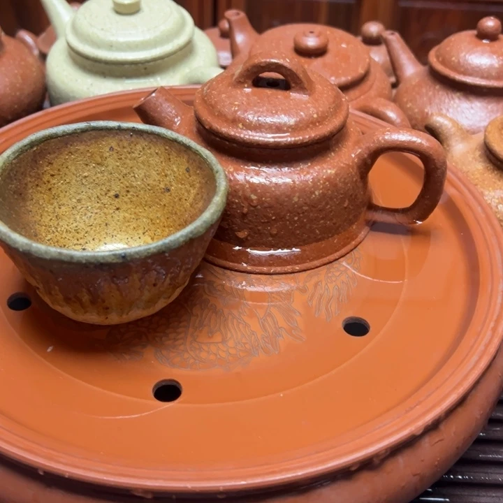 悠***叔茶壶紫砂宜兴原矿龙血砂