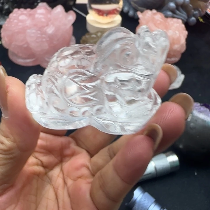 未镶嵌摆件水晶c373