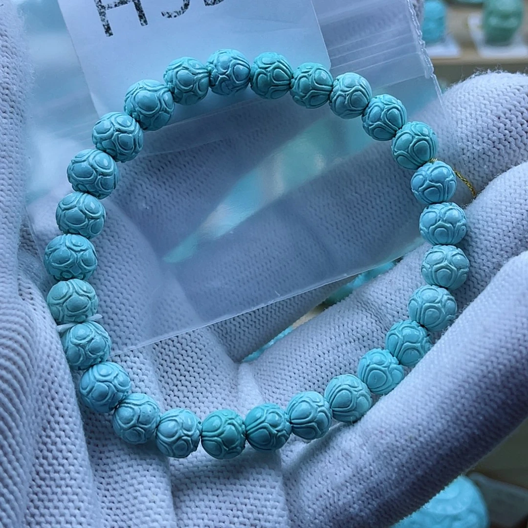 方***姐绿松石未镶嵌珠宝奇石