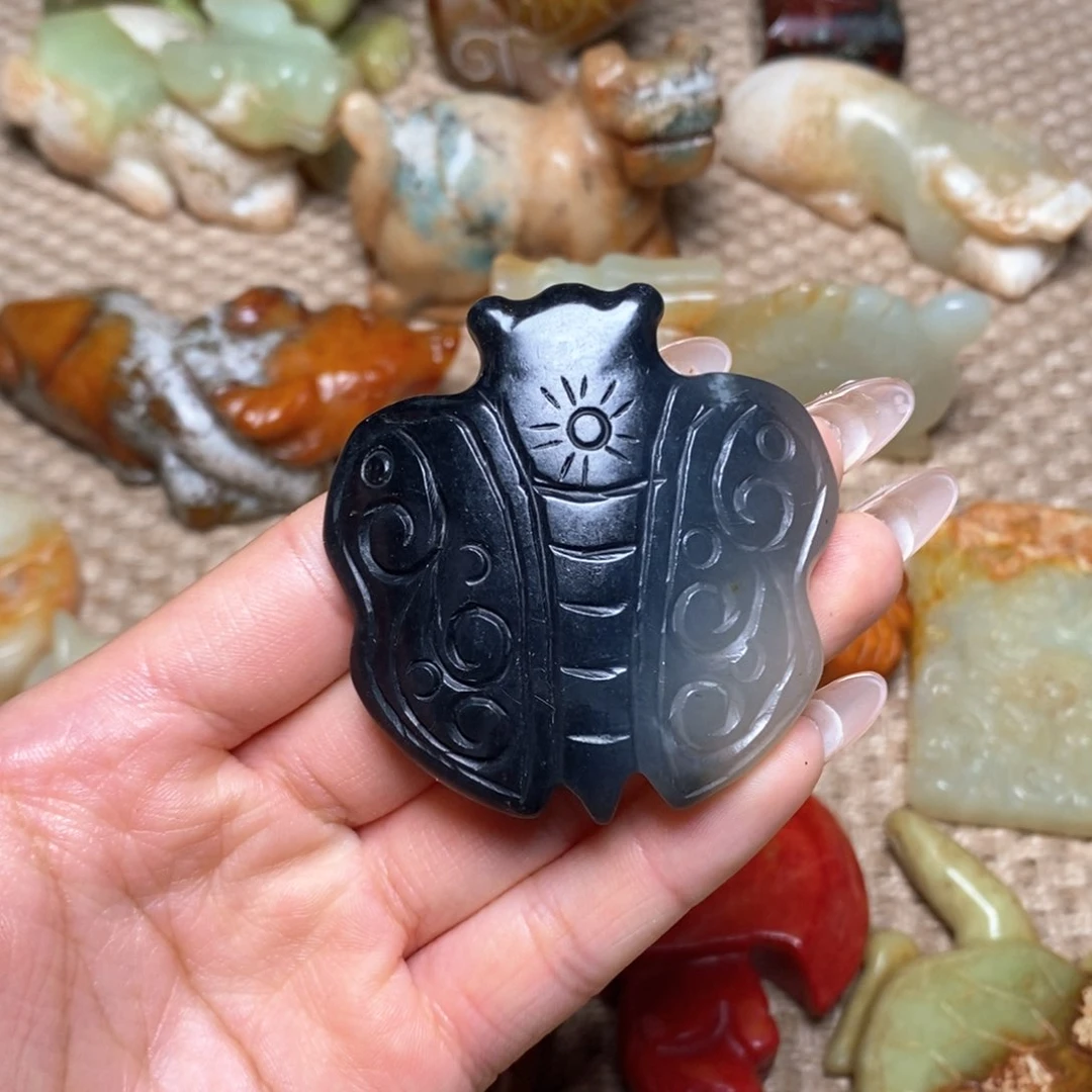 白玉菩提吊坠白玉菩提白玉菩提摆件