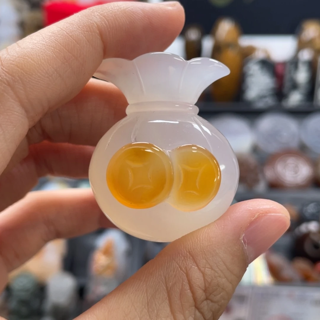 【闪购商品】玛瑙/玉髓未镶嵌珠宝半成品瑜**欣