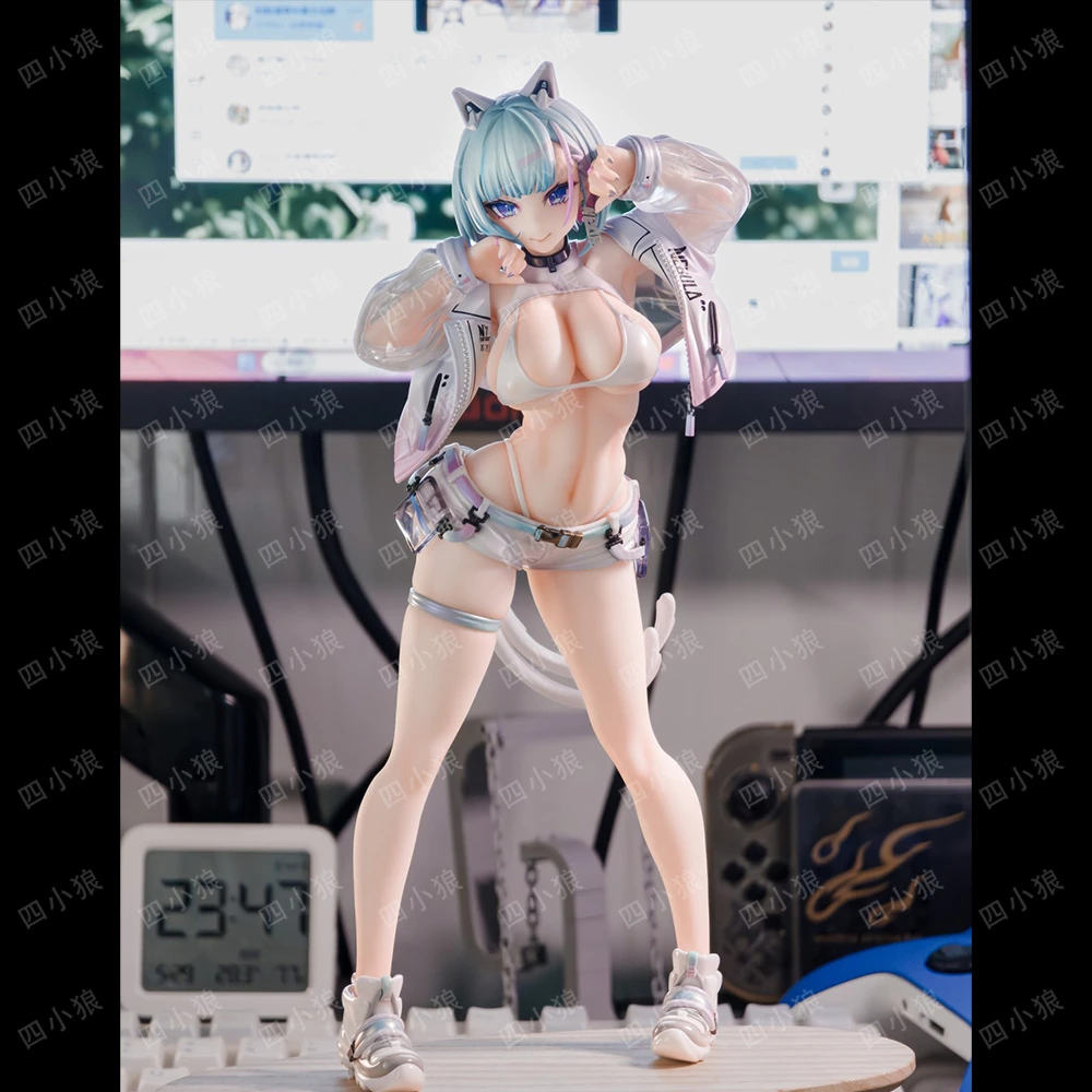 正版 Bibi Buttons 近未来猫又 MIT 手办