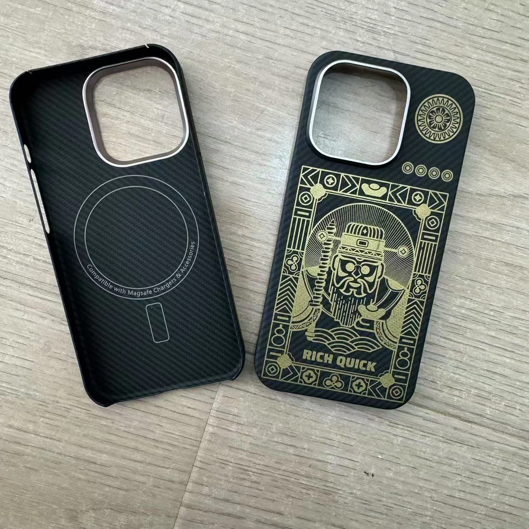 准新品 黄金老K/财神爷全包磁吸【微瑕】凯夫拉壳