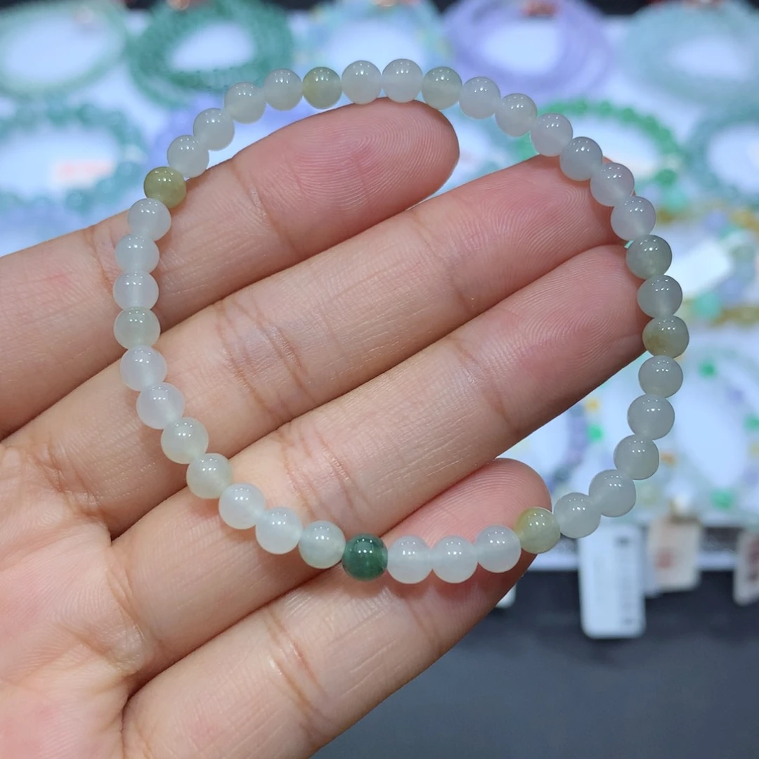 未镶嵌手链翡翠天然