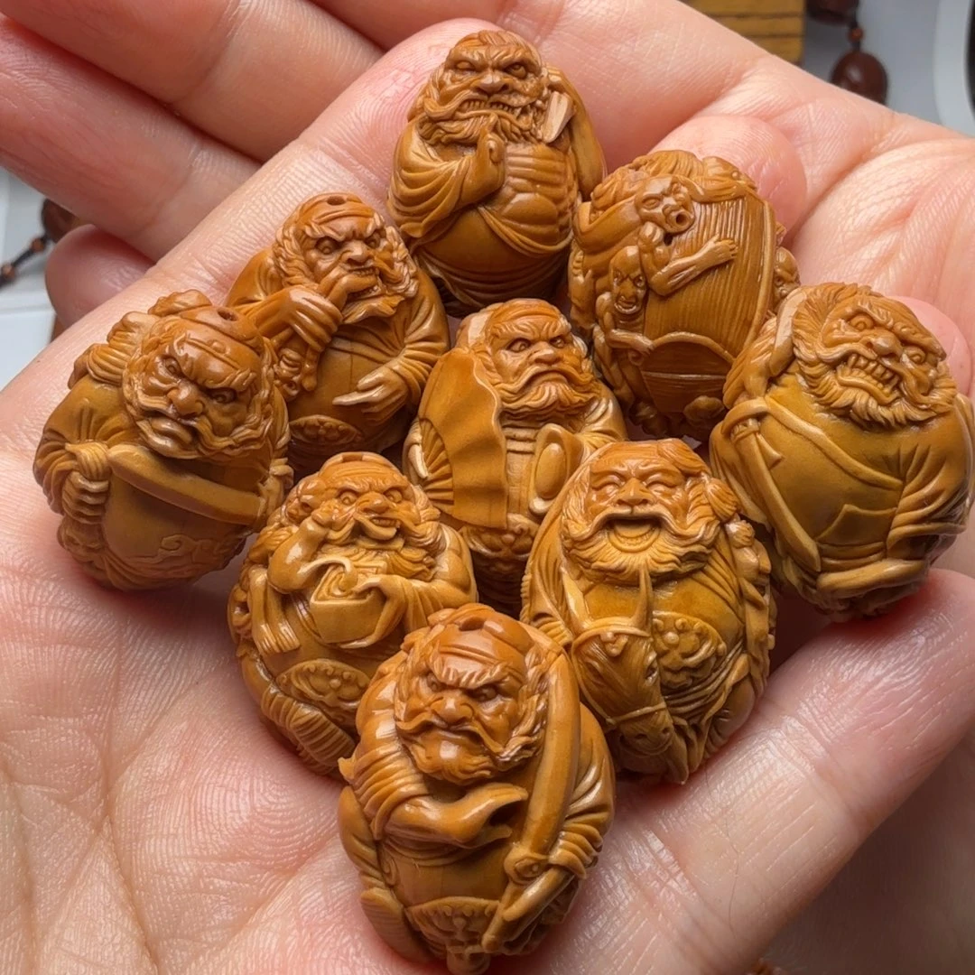 孺***狼橄榄核手串/手链翟娟老师