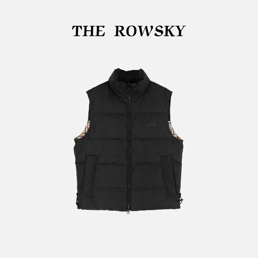 杨圣坤2025新品冬季男士90白羽绒立领保暖加厚羽绒马夹SK25102209