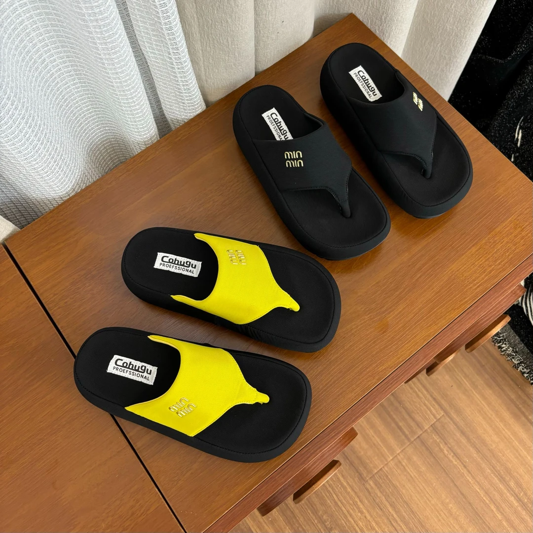 xk果冻鞋软底软面厚底一字拖女22025新款时尚百搭夏外穿配裙子