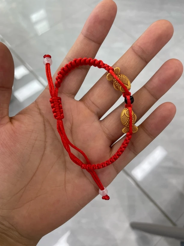 锦鲤转运佩戴编织纯手工多样性拍一发一