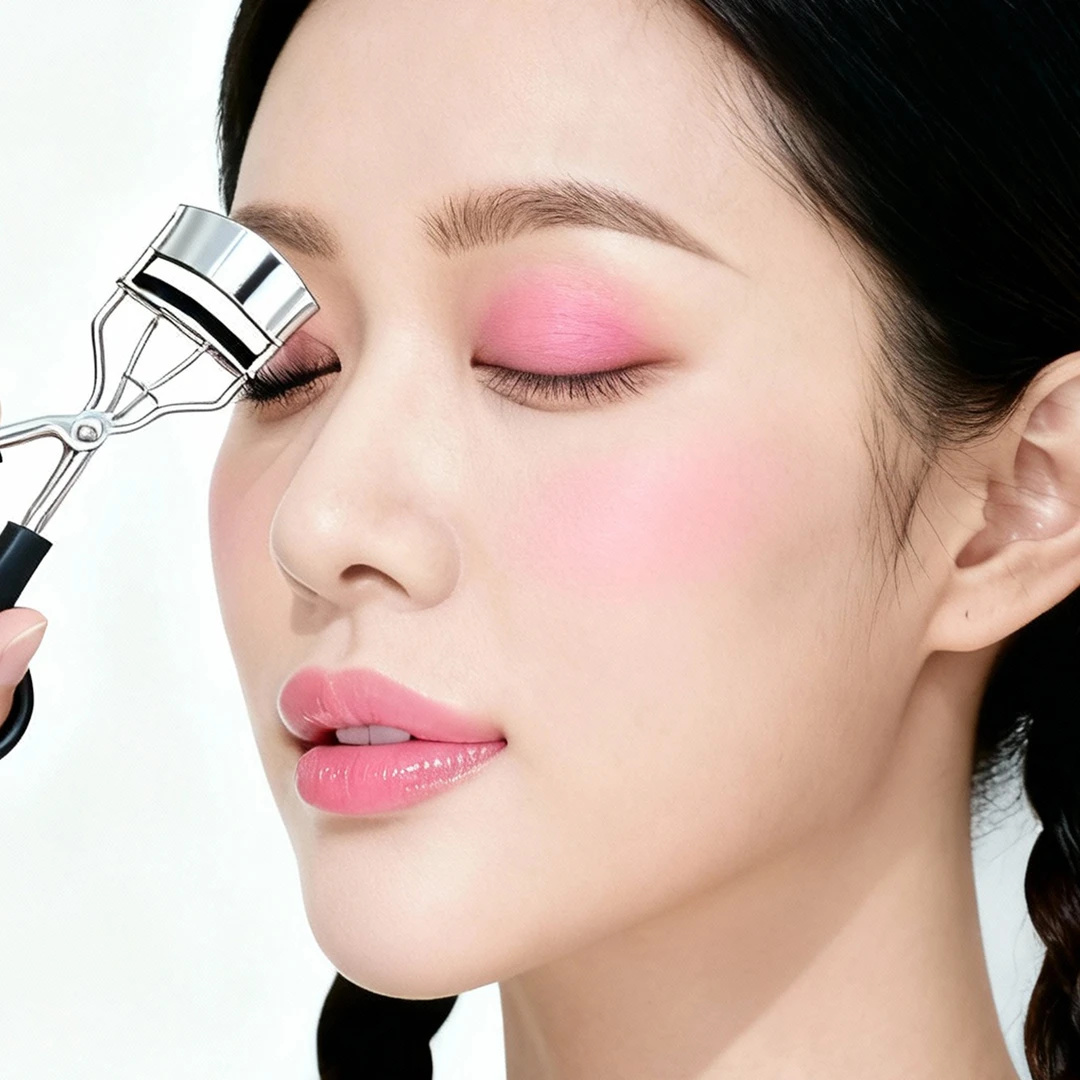 VANTOBEST睫毛夹黑色眼睫毛夹子送替换皮胶垫定型辅助卷翘器盒装