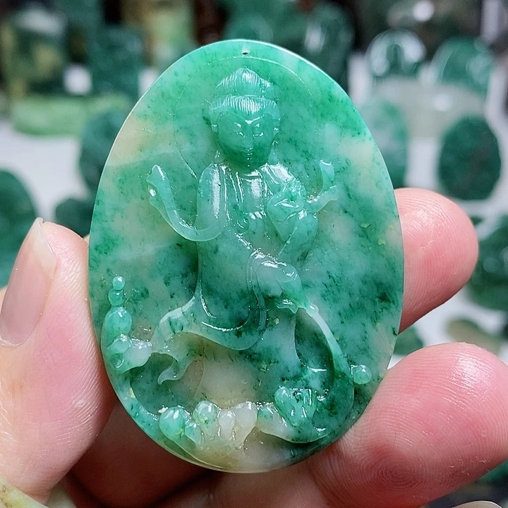 未镶嵌独山玉颈饰