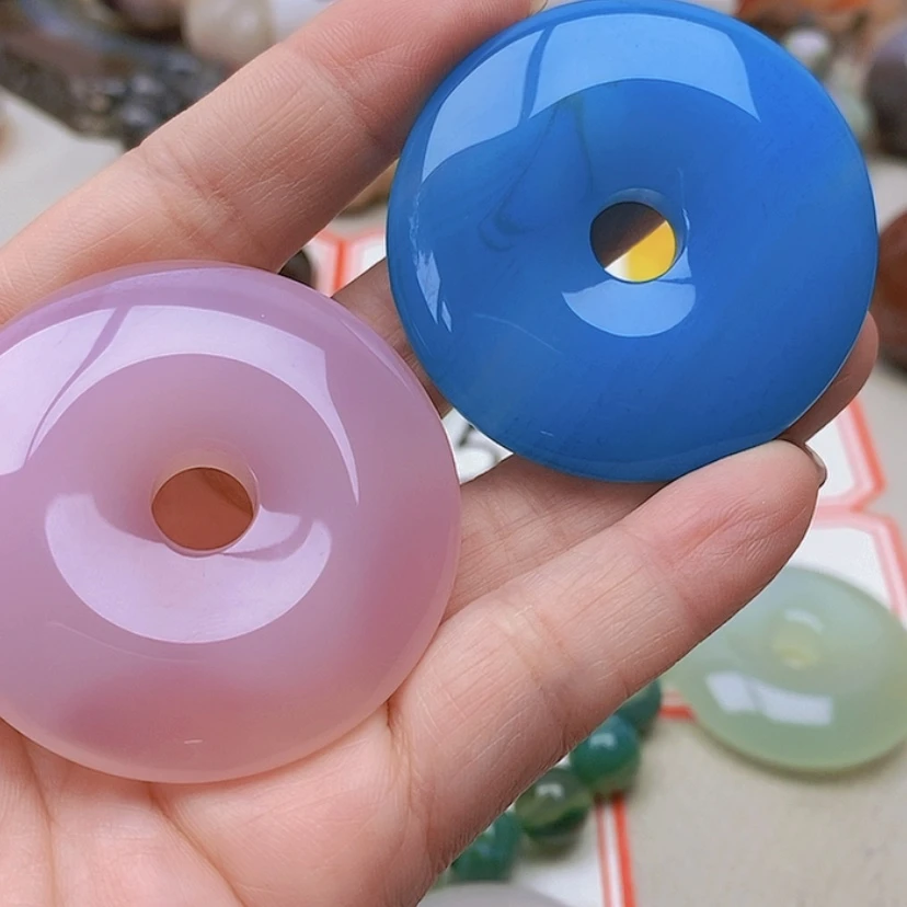 【闪购商品】未镶嵌玛瑙/玉髓珠宝半成品景*