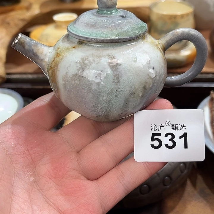 沁庐柴窑古法柴烧全手工茶具