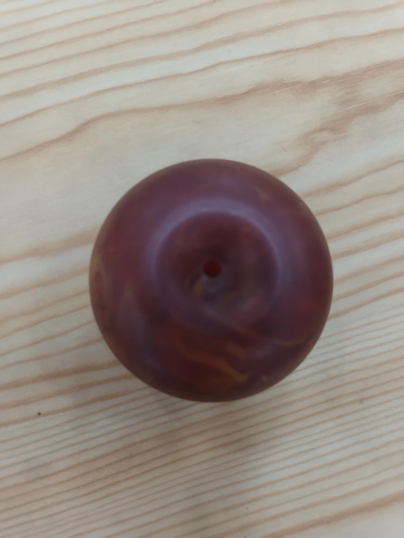 定制木块红大平安扣-4611