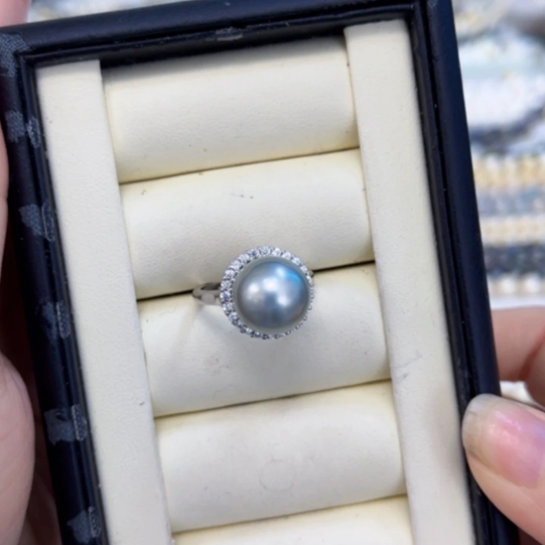 【闪购商品】海水珍珠戒圈未镶嵌