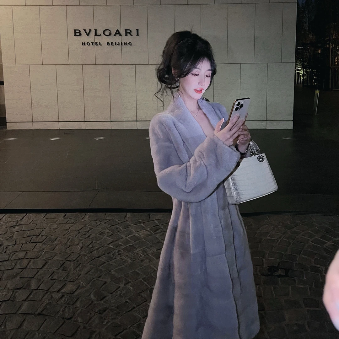 熊熊【贵妇紫罗兰】芬兰进口短一小母貂 直播时开价